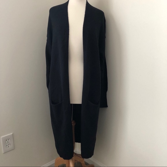 super long duster cardigan